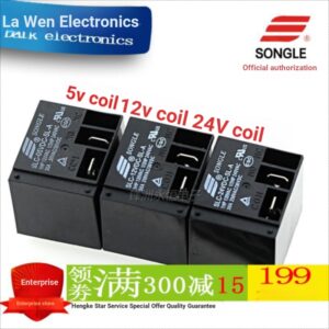 [รีเลย์] รีเลย์ตัวแทน Slc-05v 12V 24V-SL-A-SL-C 4 Pin 5 Pin 30A T91