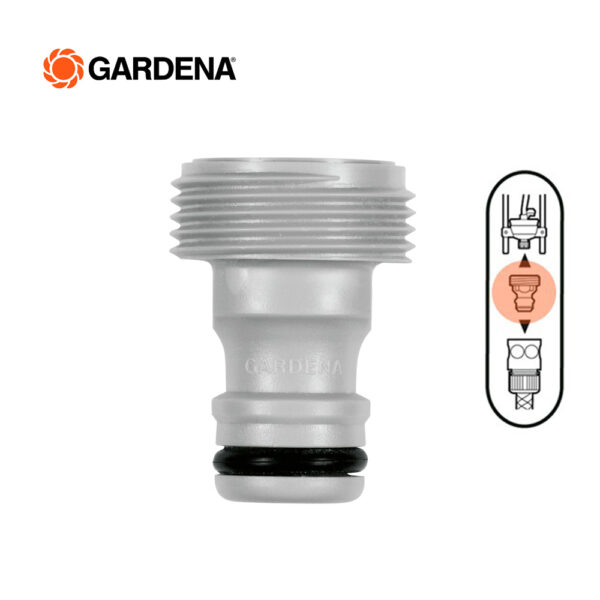 Gardena-ข้อต่อสำหรับก๊อกน้ำ ขนาด 3/4” (26.5มม.) (00921-50)