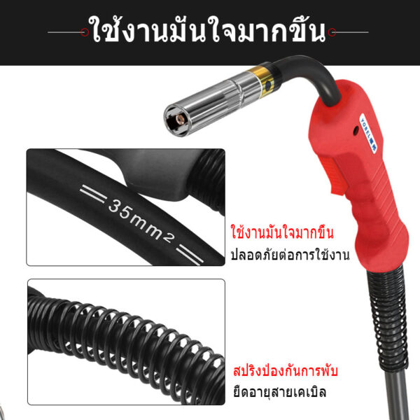 5 และ 8 เมตร #MIG #CO2