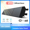 FlashFish แผงโซล่าเซลล์ 200W Portable Solar Panel Solar Cell for Power box