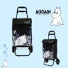 กระเป๋ารถเข็น Moomin Shopping Cart  กระเป๋าช้อปปี้งล้อลาก แบบพับเก็บได้