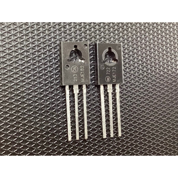 2ชิ้น MJE172G MJE182G TO-126 pairing JE172G JE182G brand new