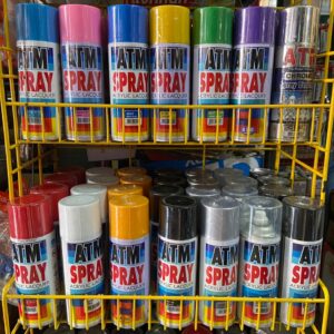 ATM สีสเปรย์ สีเสปรย์ เอทีเอ็ม สำหรับงานอเนกประสงค์ (ATM Spray Acrylic Lacquer)