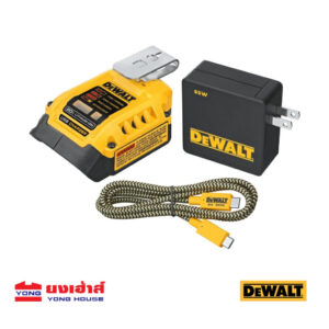 4.4  DEWALT อุปกรณ์ต่อ USB รุ่น DCB094K ตัวแปลงแบตเตอรี่ ชุดอุปกรณ์ชาร์จแบตเตอรี่ สำหรับ 18V/20V/60V B 5054905302313